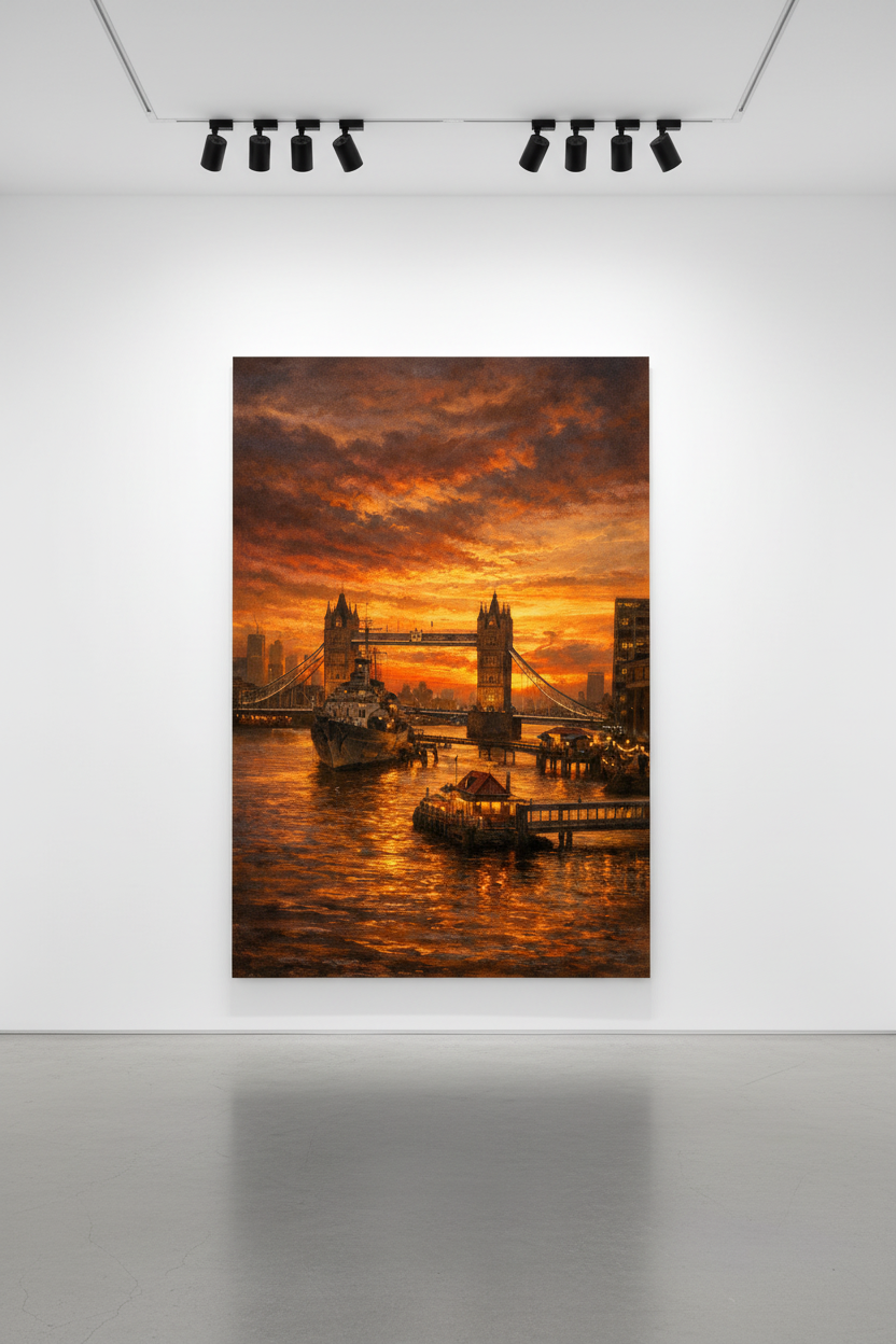 Tower Bridge · Gallery Wall Mockup